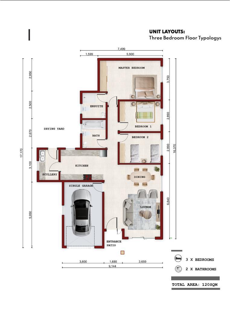 3 Bedroom Property for Sale in Mackenzie Park Gauteng