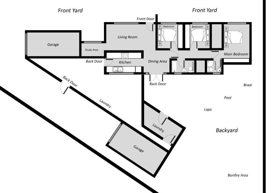 3 Bedroom Property for Sale in Mackenzie Park Gauteng