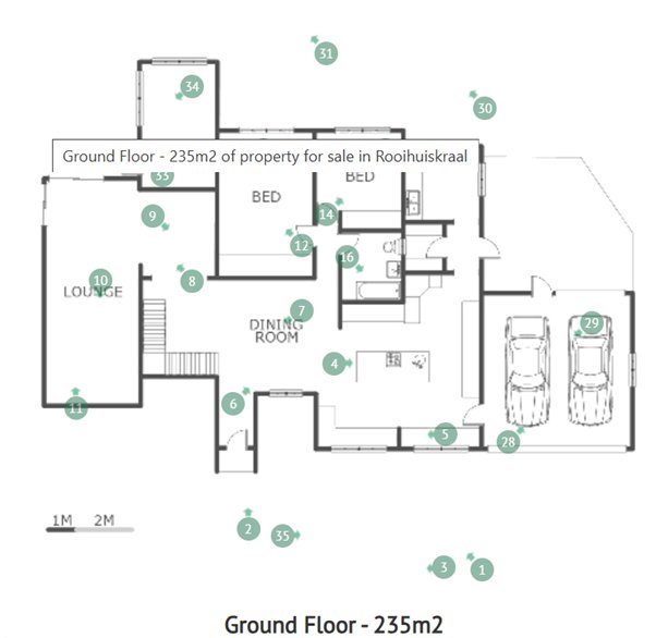 5 Bedroom Property for Sale in Rooihuiskraal Gauteng