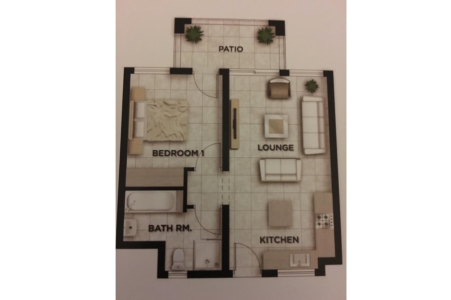 To Let 1 Bedroom Property for Rent in Carlswald Gauteng