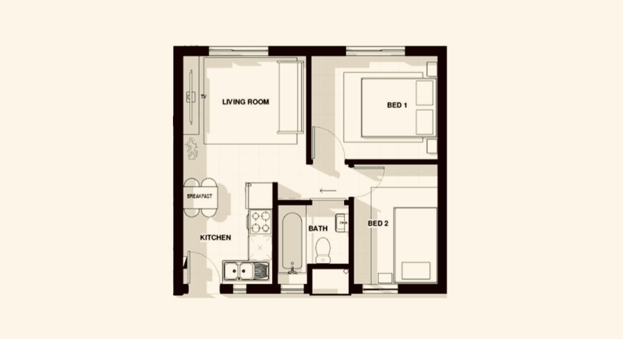 To Let 2 Bedroom Property for Rent in South Hills Gauteng
