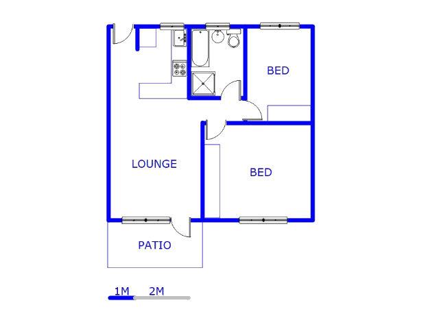 2 Bedroom Property for Sale in Union Gauteng