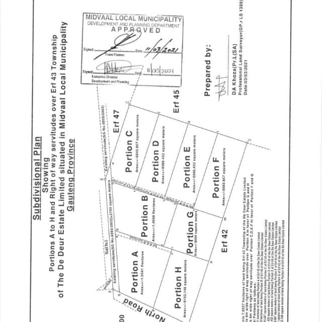 0 Bedroom Property for Sale in De Deur Gauteng