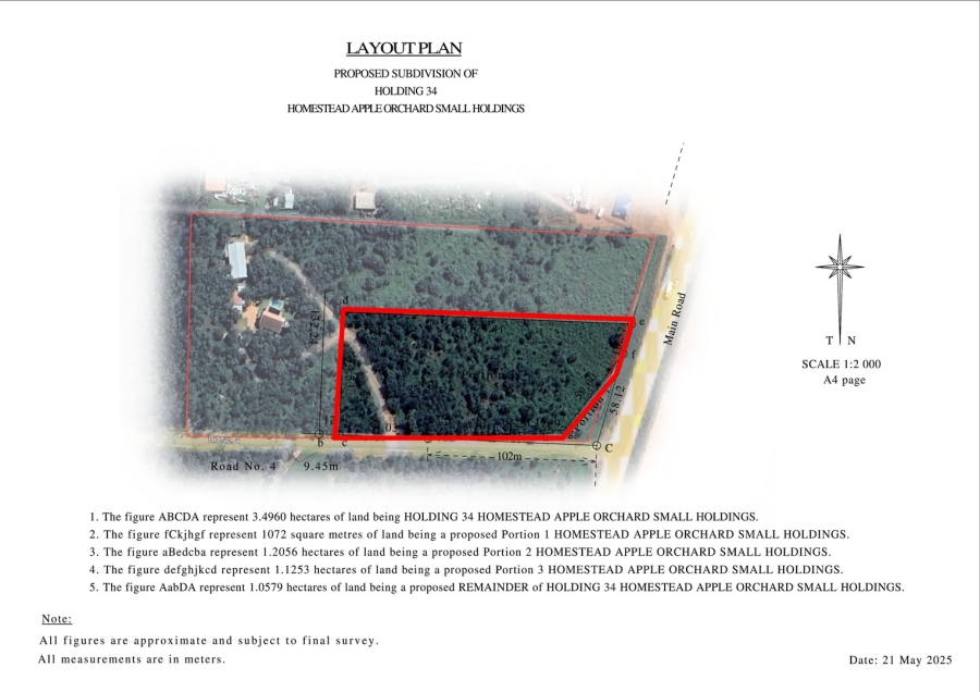 0 Bedroom Property for Sale in Homestead Apple Orchards Gauteng