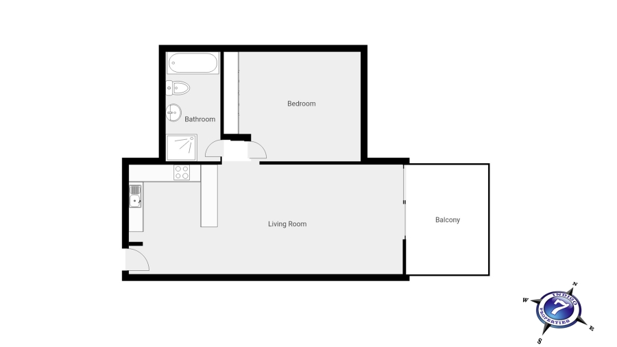 1 Bedroom Property for Sale in Morningside Gauteng