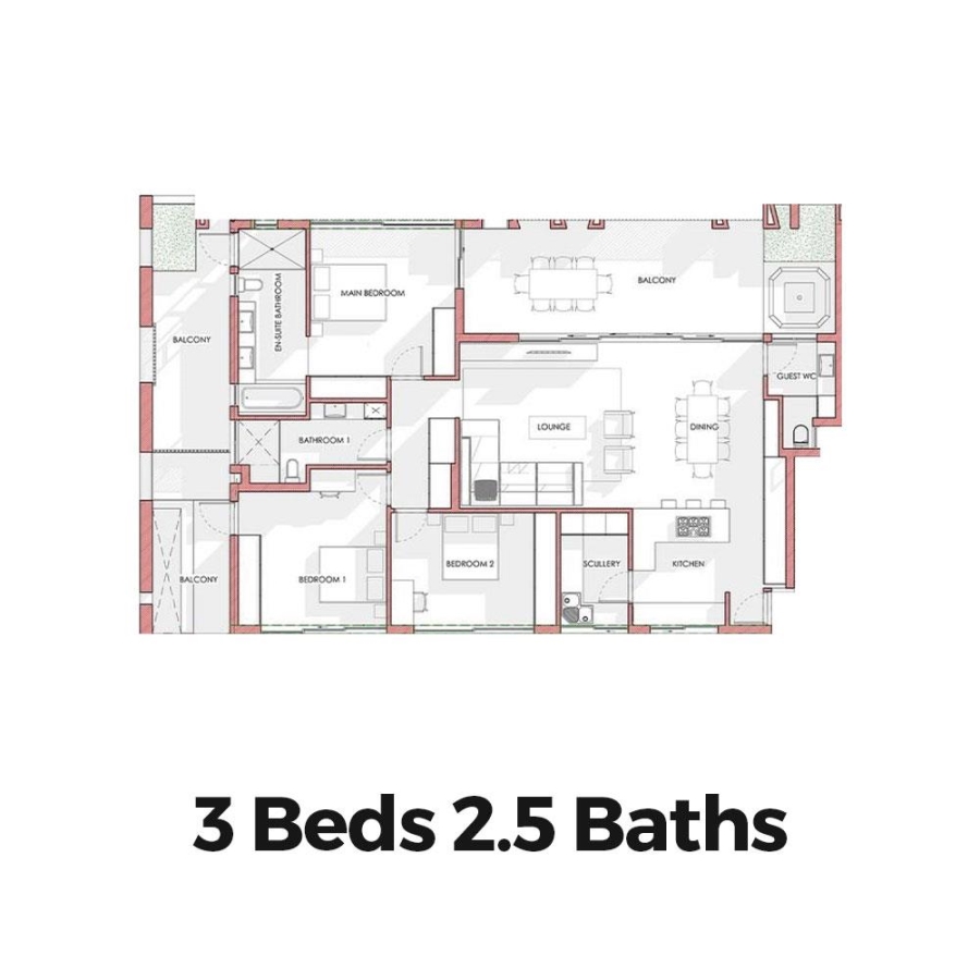 3 Bedroom Property for Sale in Rynfield Gauteng