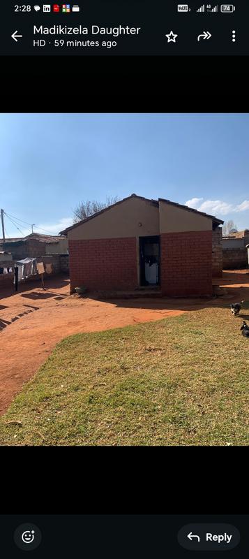 1 Bedroom Property for Sale in Moleleki Ext 3 Gauteng