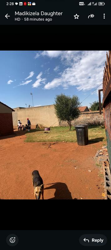 1 Bedroom Property for Sale in Moleleki Ext 3 Gauteng