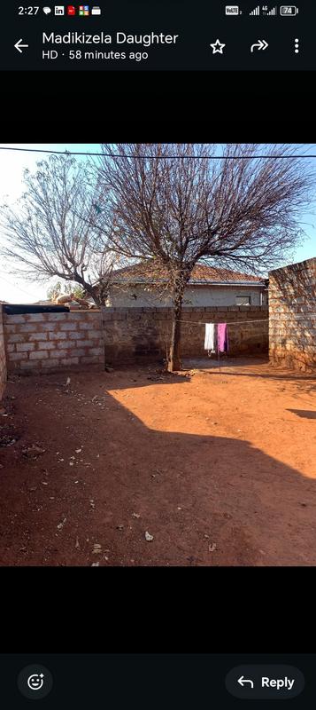 1 Bedroom Property for Sale in Moleleki Ext 3 Gauteng