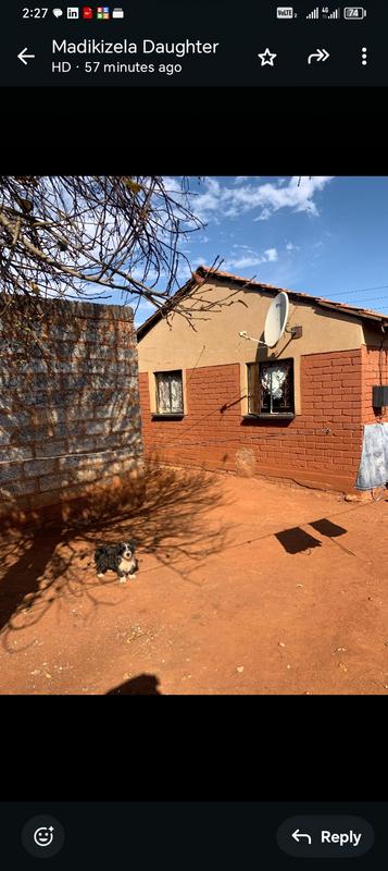 1 Bedroom Property for Sale in Moleleki Ext 3 Gauteng