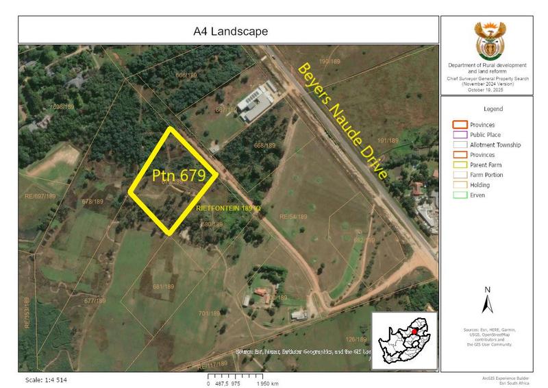 0 Bedroom Property for Sale in Rietfontein Gauteng