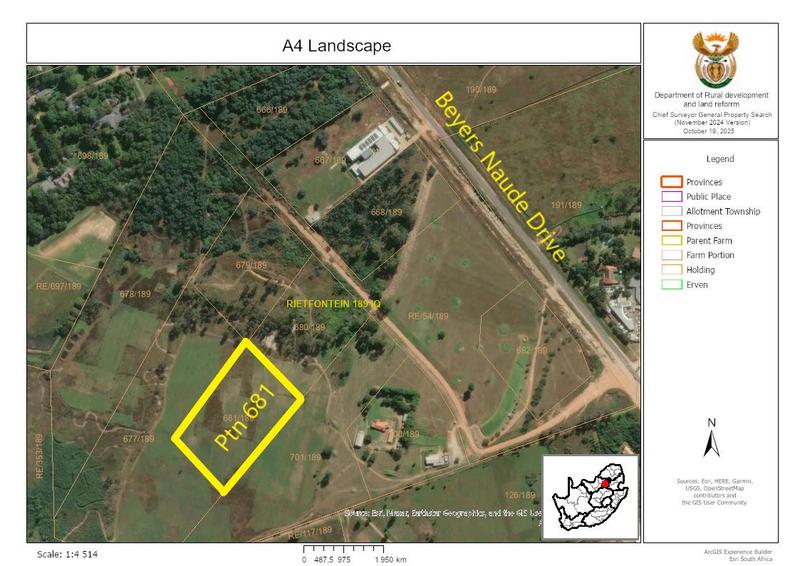 0 Bedroom Property for Sale in Rietfontein Gauteng