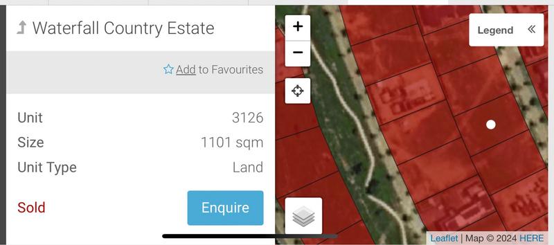 0 Bedroom Property for Sale in Waterfall Country Estate Gauteng