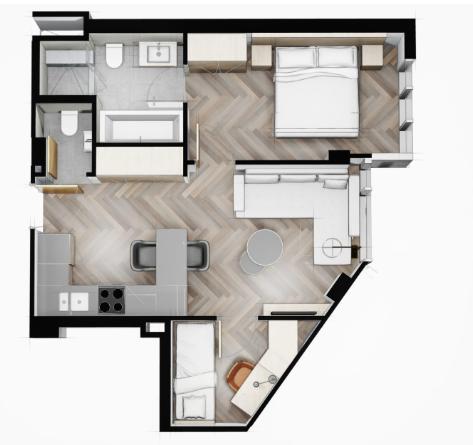 1 Bedroom Property for Sale in Benmore Gardens Gauteng