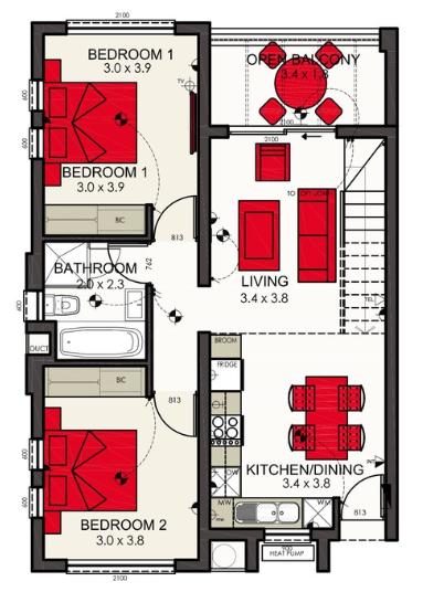 To Let 2 Bedroom Property for Rent in Lonehill Gauteng