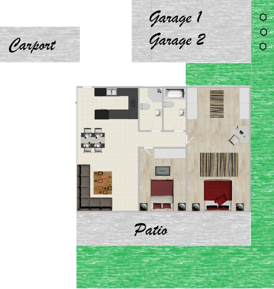 2 Bedroom Property for Sale in Die Hoewes Gauteng