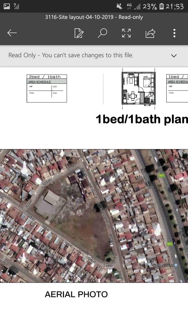 0 Bedroom Property for Sale in Moletsane Gauteng