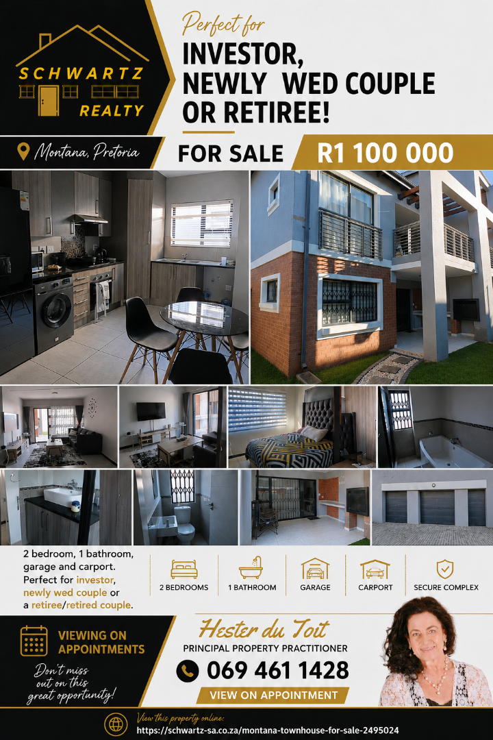 2 Bedroom Property for Sale in Montana Gauteng