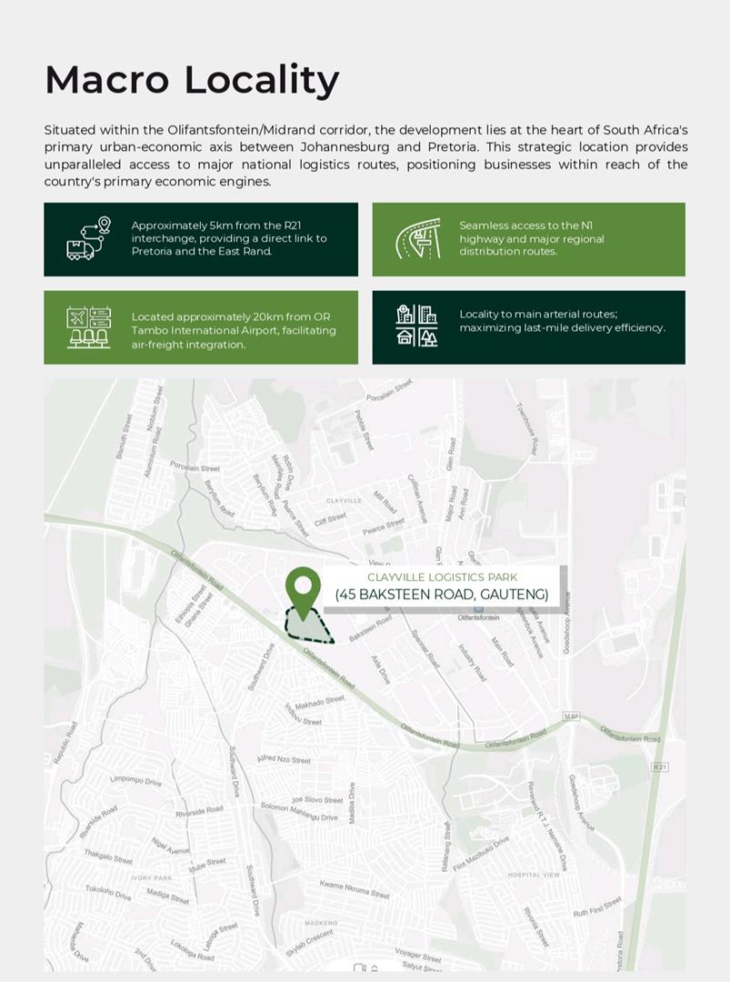 To Let Commercial Property for Rent in Clayville Gauteng