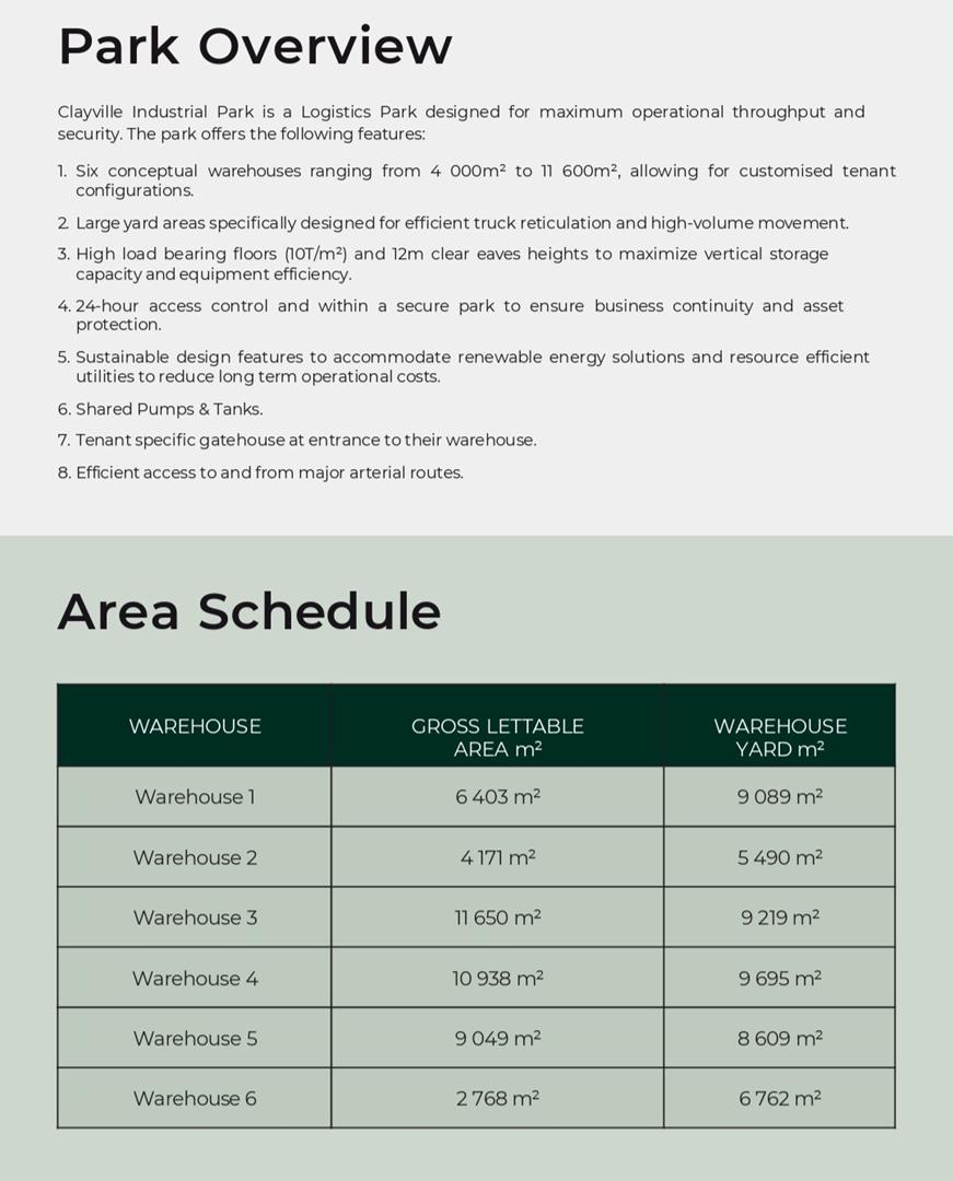 To Let Commercial Property for Rent in Clayville Gauteng