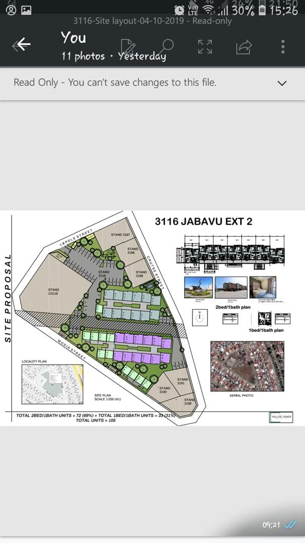 0 Bedroom Property for Sale in Jabavu Gauteng