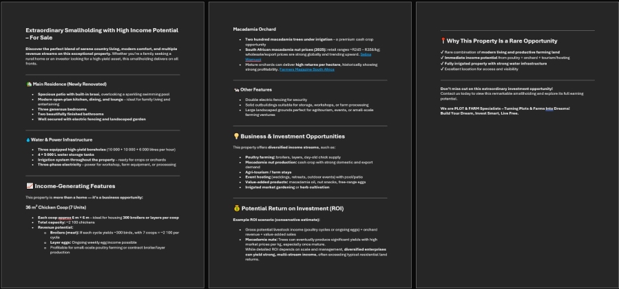 Commercial Property for Sale in Bultfontein A H Gauteng