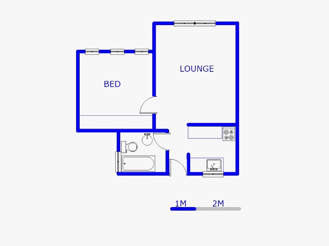1 Bedroom Property for Sale in Linden Gauteng