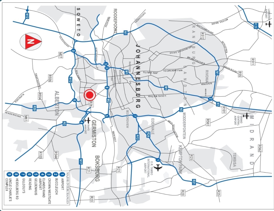 Commercial Property for Sale in City Deep Gauteng
