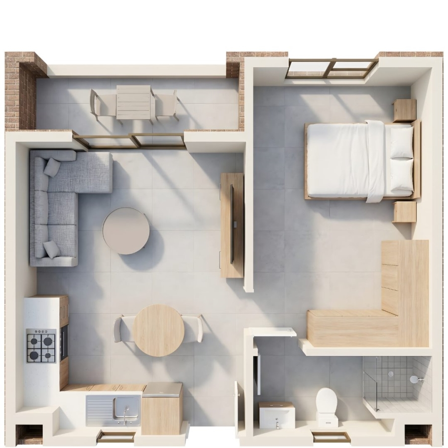 To Let 1 Bedroom Property for Rent in Dawn Park Gauteng