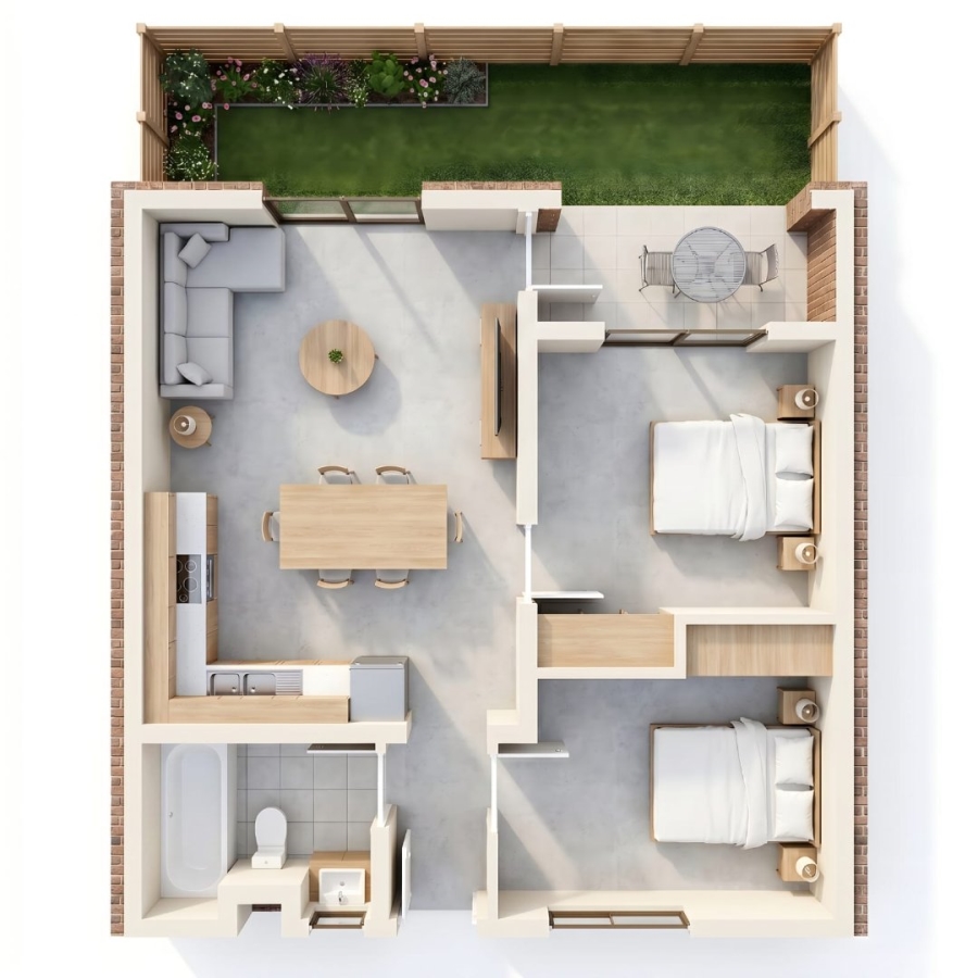 To Let 2 Bedroom Property for Rent in Dawn Park Gauteng