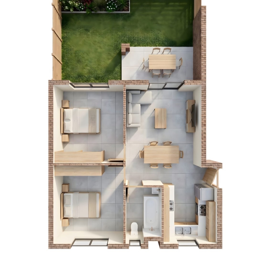 To Let 2 Bedroom Property for Rent in Dawn Park Gauteng