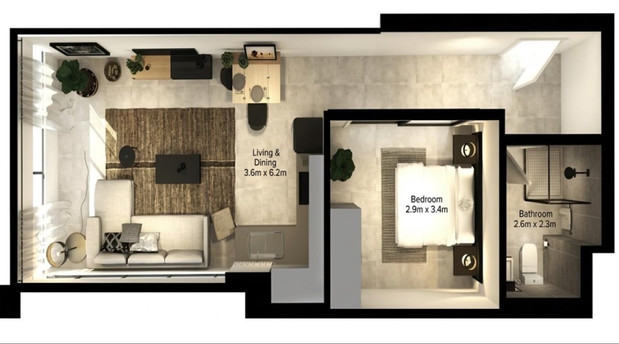 1 Bedroom Property for Sale in Sandton Central Gauteng