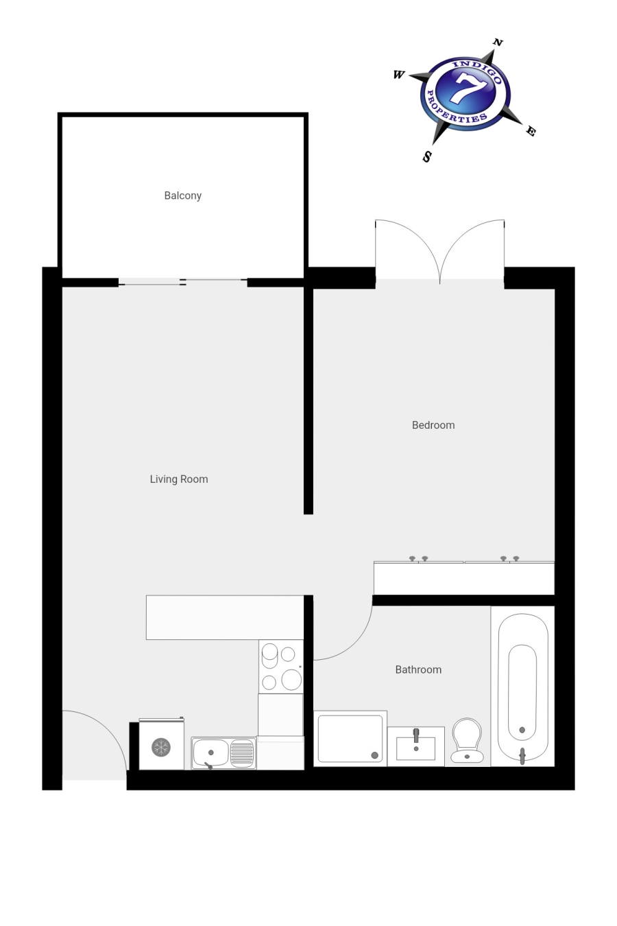 To Let 1 Bedroom Property for Rent in Morningside Gauteng