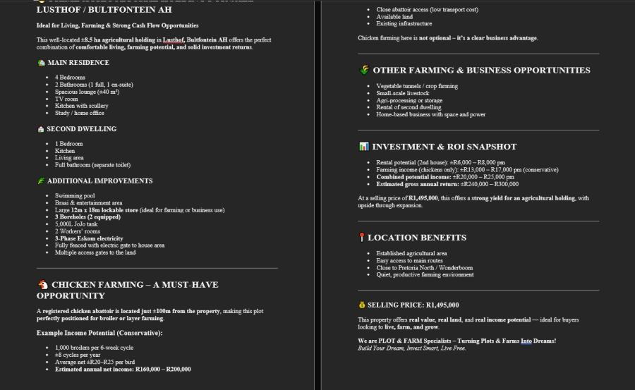 4 Bedroom Property for Sale in Lusthof Gauteng