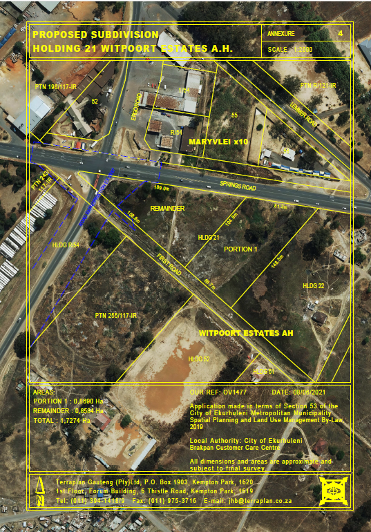 0 Bedroom Property for Sale in Witpoort Estates Ah Gauteng