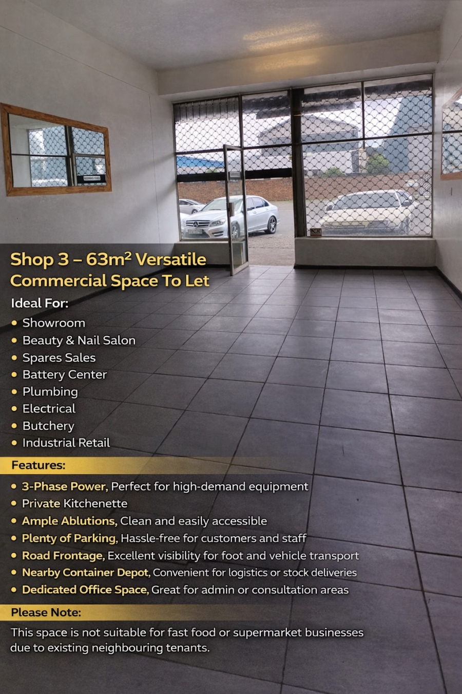 To Let Commercial Property for Rent in Heriotdale Gauteng