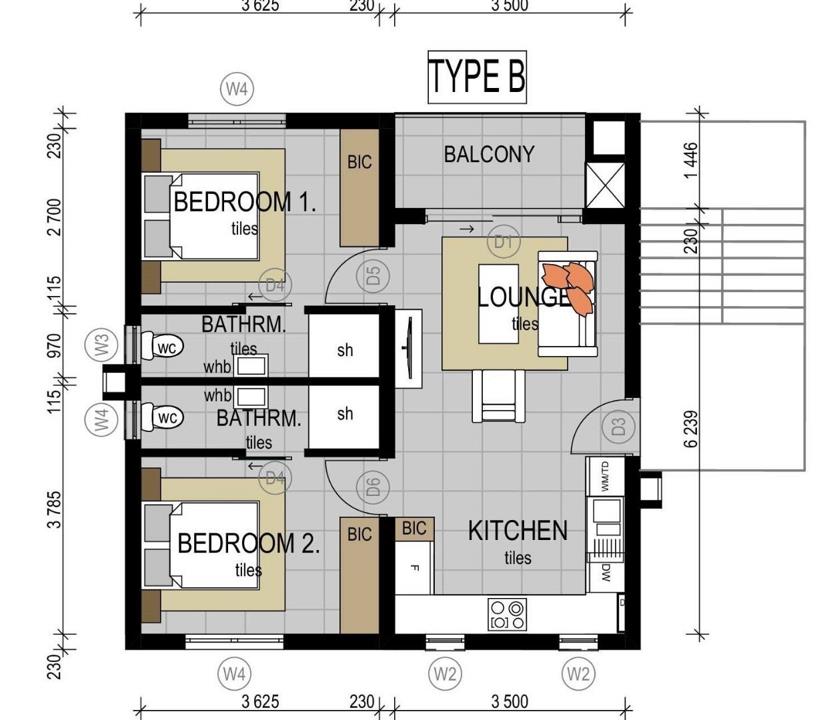 To Let 2 Bedroom Property for Rent in Waverley Gauteng