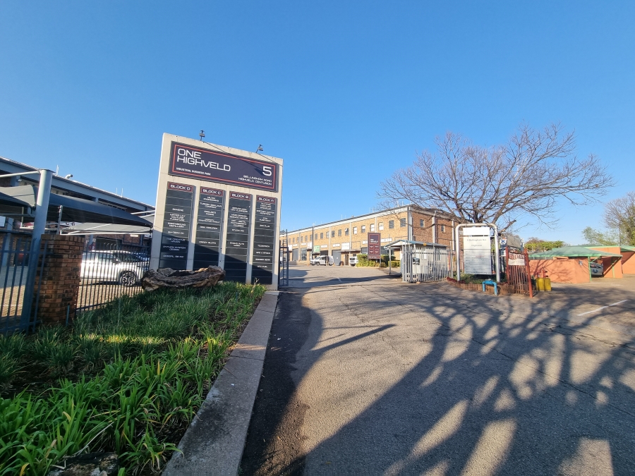 To Let Commercial Property for Rent in Highveld Business Park Gauteng