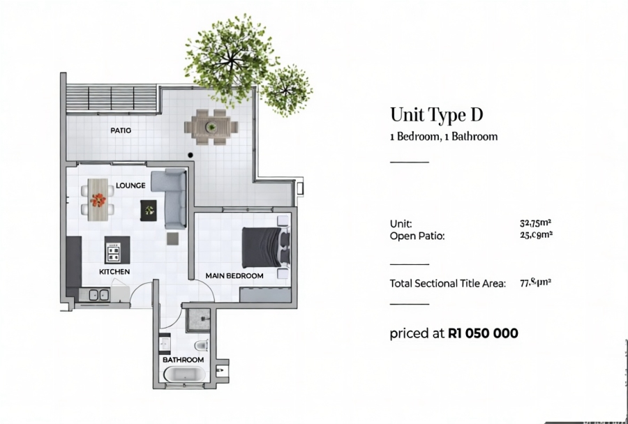 1 Bedroom Property for Sale in Broadacres Gauteng