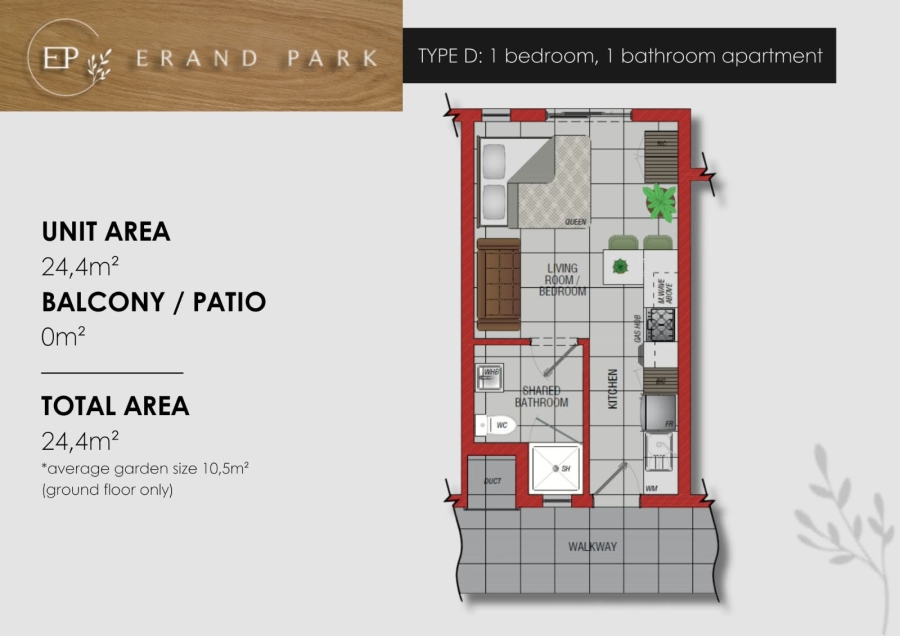 1 Bedroom Property for Sale in Noordwyk Gauteng