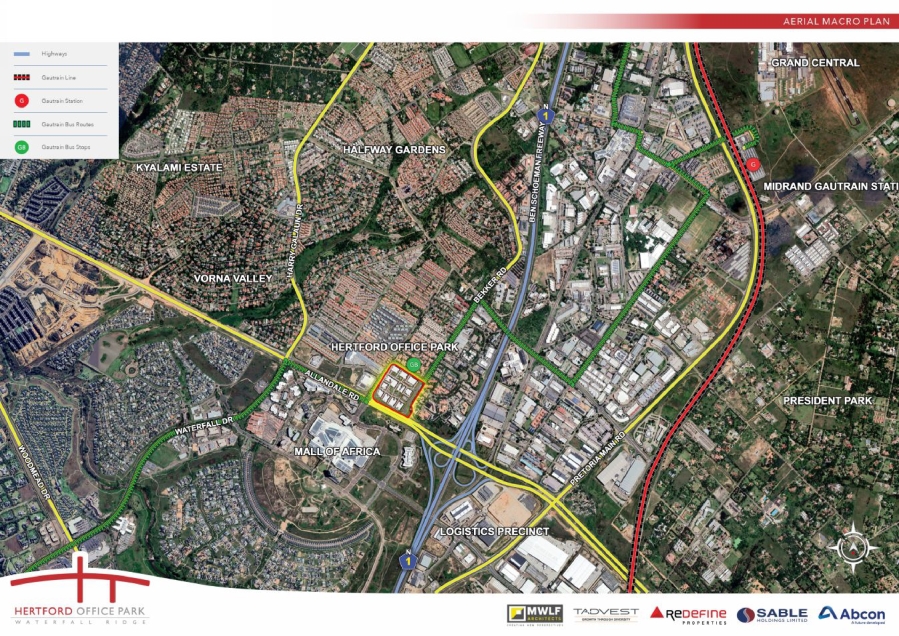 To Let Commercial Property for Rent in Waterfall Gauteng