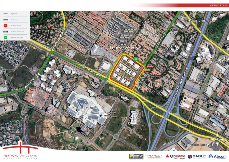 To Let Commercial Property for Rent in Waterfall Gauteng