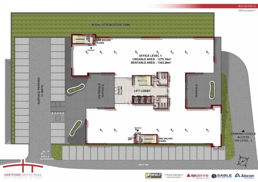 To Let Commercial Property for Rent in Waterfall Gauteng