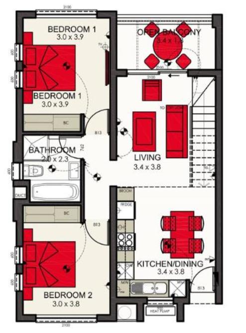 To Let 2 Bedroom Property for Rent in Lonehill Gauteng