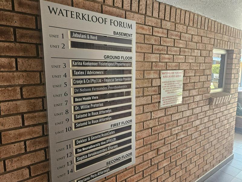 To Let Commercial Property for Rent in Waterkloof A H Gauteng