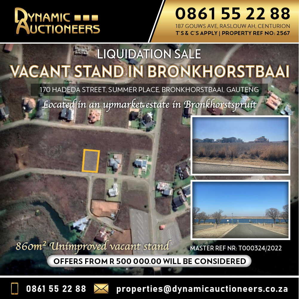 0 Bedroom Property for Sale in Summerplace Gauteng