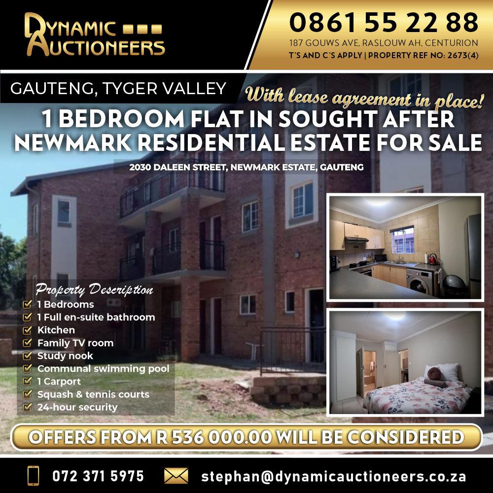 1 Bedroom Property for Sale in Newmark Estate Gauteng