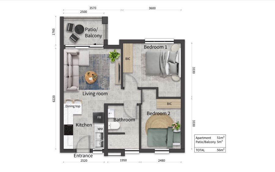 2 Bedroom Property for Sale in Kameeldrift East Gauteng