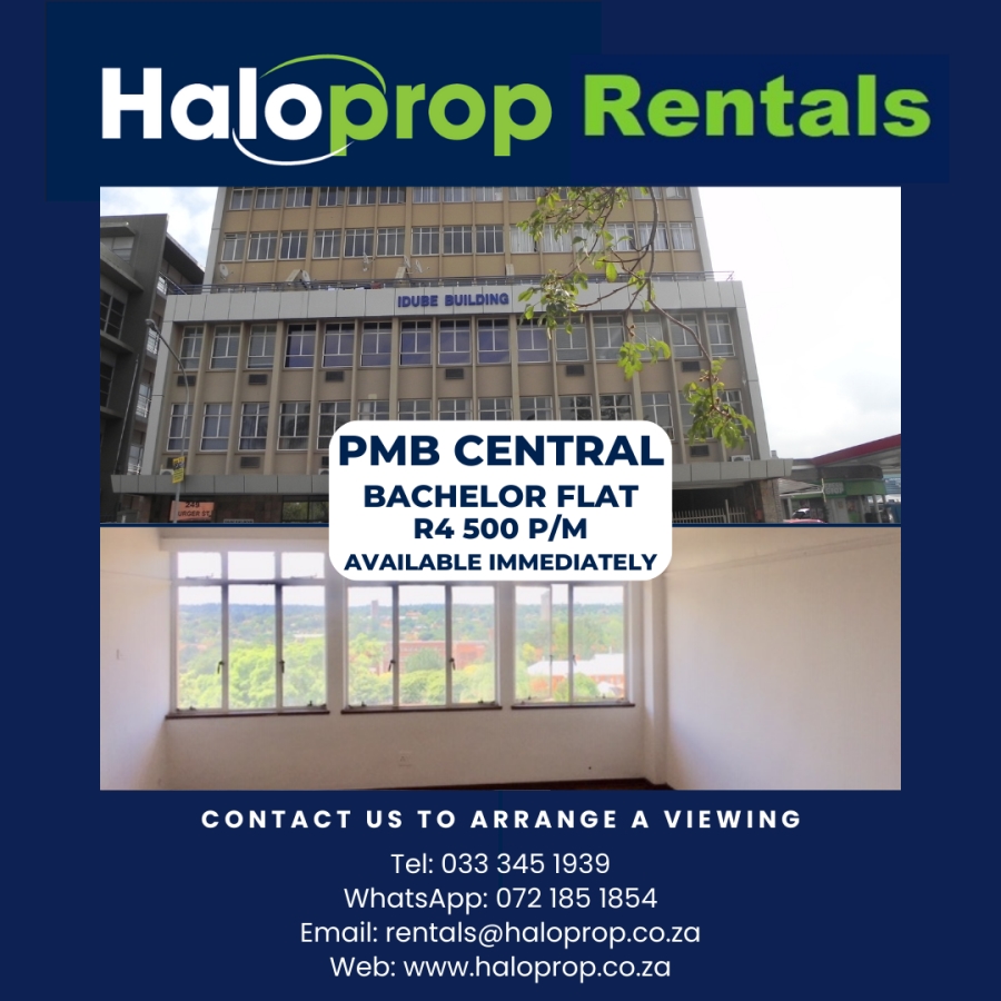 To Let 1 Bedroom Property for Rent in Pietermaritzburg Central KwaZulu-Natal