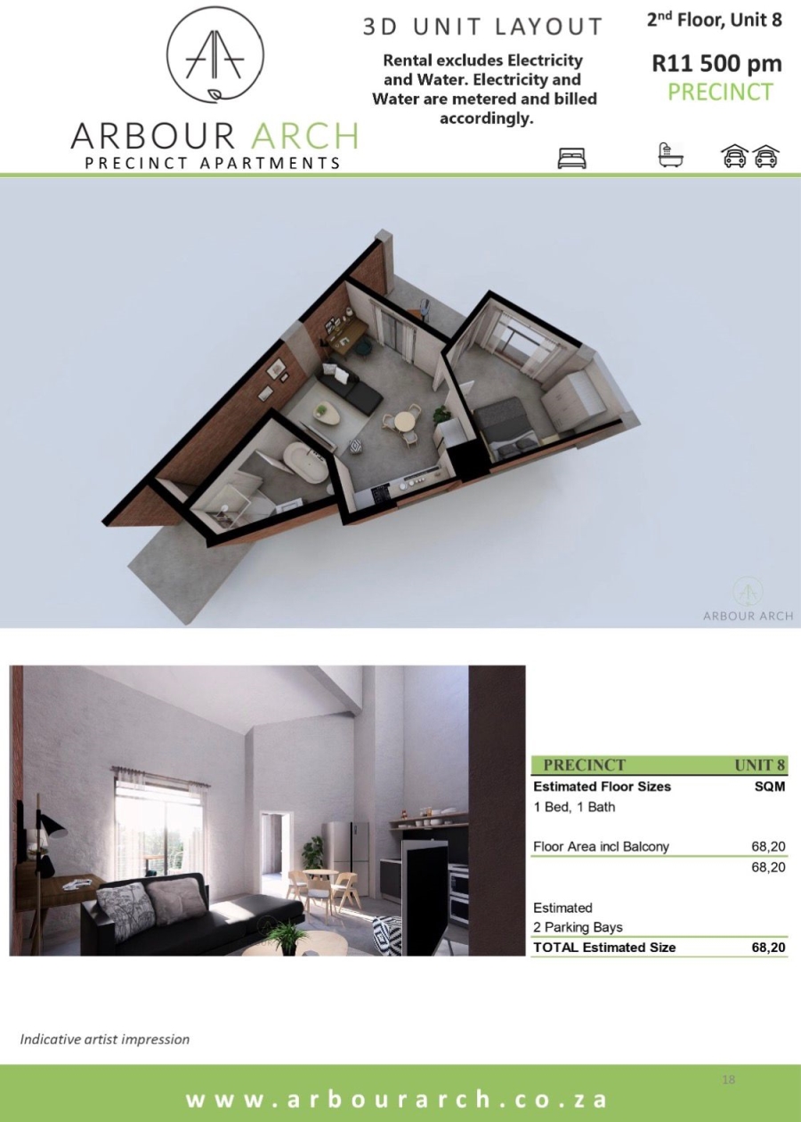 1 Bedroom Property for Sale in Wembley KwaZulu-Natal